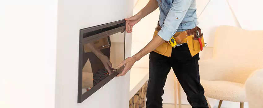 Metal Fireplace Installation in Ashwaubenon, Wisconsin